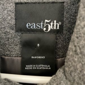 Women’s long East5th Wool Coat